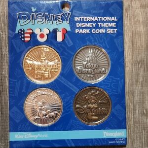 Disney International Theme Park Coin Set